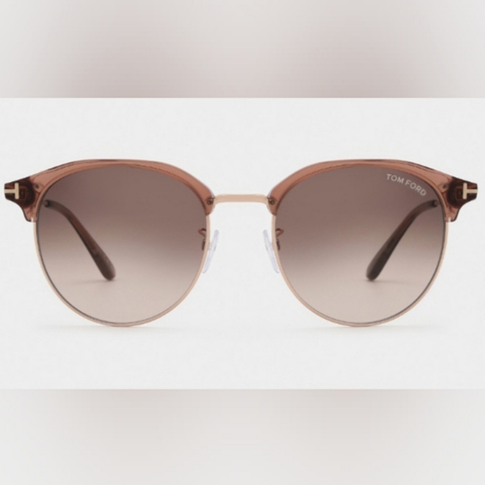 Tom Ford rose gold/brown sunglasses